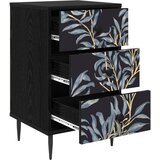  Noćni ormar DOKKUM Crni hrast 36 x 33 x 61 cm Konstruirano drvo | shoptok.hr