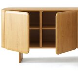 Micadoni Komoda iz masivnega hrasta v naravni barvi 160x76x45 cm Charlotte – | Shoptok.si
