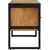 TV ormar s ladicama Smeđa 100 x 35 x 50 cm Čvrsto drvo akacije | shoptok.hr