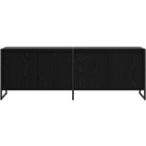 TV ormar Crni hrast 140 x 36 x 49.5 cm Konstruirano drvo | shoptok.hr
