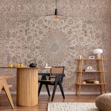  Foto tapeta - Sand carpet - worn Persian carpet with rich decorative motifs 150x105 Premium | shoptok.hr