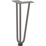 vidaXL Noge za mizo za lase 4 kosi naravno jeklo 30 cm trdno jeklo | Shoptok.si