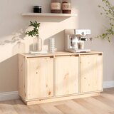 vidaXL Komoda 111 x 34 x 60 cm od masivne borovine Cijene