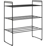 House Nordic Crni metalni stalak za cipele Swansea – | shoptok.hr