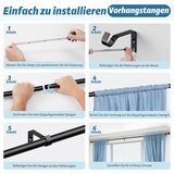 TRAROD Nastavljiva karnisa za zavese - 81–238 cm | Shoptok.si