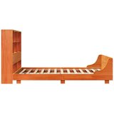  Okvir kreveta bez madraca voštano smeđi 140x190 cm od borovine | shoptok.hr