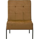 The Living Store Stol za sproščanje 65x79x87 cm rjav žamet - Stol Za Sproščanje, (21419712) | Shoptok.si