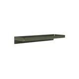 Tamno zelena metalna polica 50 cm Bakku –