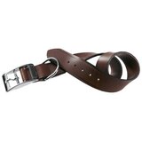 Ferplast usnjena ovratnica - rjava - različne velikosti 55 - 63 cm Cene