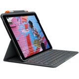Logitech Slim Folio for iPad (7th, 8th, & 9th gen) - BT - GRAPHITE - UK - 920-009480 Cene