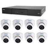 OXE Set kamera 1x AVTECH NVR AVH2109AX i 8x 8MPX IP Dome kamera AVTECH DGM8208SVAT + 8x UTP kabel 1x RJ45 - 1x RJ45 Cat5e 15m! cijene