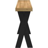  Konzolni stol NOAIN Noge u obliku slova X puno drvo bor | shoptok.hr