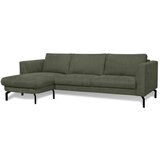 Scandic temno zelena kotna sedežna garnitura (levi kot) gomero – | Shoptok.si