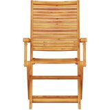  Set za vanjsko druženje od 5 dijelova od čvrstog akacijinog drva | shoptok.hr