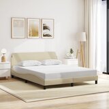 Furnova Posteljni okvir brez vzmetnice krem 160x200 cm blago, (21934818) Cene