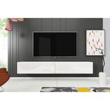 P & B nizka omarica lowa, bela, visoki sijaj, led | Shoptok.si