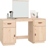  Set toaletnog stolića s ogledalom od masivne borovine | shoptok.hr