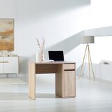 Cantus pisalna miza leseni material barve hrasta | Shoptok.si