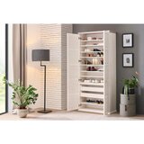 Hom`in omara za čevlje siva, bela | Shoptok.si