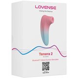Lovense Tenera 2 - pametni vodoodporni stimulator klitorisa z zračnim valovanjem (modro-rožnata) | Shoptok.si