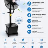 Fuji AIR TAKAYAMA FU-DB-12601 SAMOSTOJEĆI VENTILATOR S RASPRŠIVAČEM | Eponuda.ba