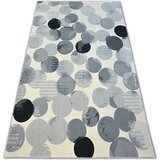 RugsX Preproge Preproga SCANDI 18461/752 - KOLESA krem siva 160x230 cm Bela | Shoptok.si