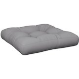  Jastuk za palete sivi 50 x 50 x 12 cm od tkanine | shoptok.hr