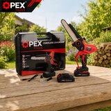  Komplet 21v akumulatorska verižna žaga 20cm 2x 1.5ah kovček | shoptok.hr
