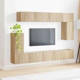  Komplet TV omaric 5 pcs Sonoma hrast Konstruiran les - - Rjava - 83.35 - 98 x 31 x 29,5 cm - 2025-vidaXL-Uvoz_2 | Shoptok.si
