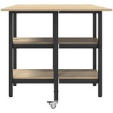  Blagovaonski stol 122 x 80 x 76,5 cm Konstruirano drvo | shoptok.hr