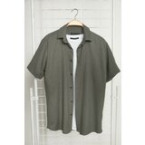 Trendyol Shirt - Khaki - Regular Cene