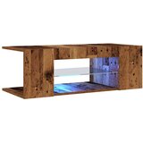 vidaXL TV ormarić LED boja staro drvo 90x39x30 cm konstruirano drvo | shoptok.hr