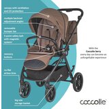 Coccolle Otroški voziček 3 v 1 Serry Light taupe | Shoptok.si