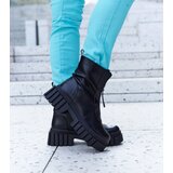 Gemre Francavilla black insulated ankle boots with zipper | Shoptok.si