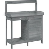  Stol za sadnju s ormarićem 110,5x45x124,5 cm masivna jelovina | Eponuda.com