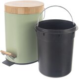 Orion Svetlo zelen kovinski koš za smeti s pedalom 3 l Greenish – | Shoptok.si