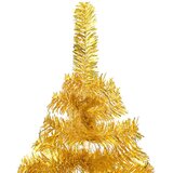  Umjetno božićno drvce LED sa setom kuglica zlatno 120 cm PET | shoptok.hr