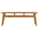 Maison Chic TV omarica - TV stojalo - Televizijska omarica 120x35x45 cm trdna tikovina, (21700473) Cene