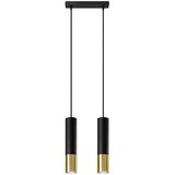  Obesna svetilka LOOPEZ 2 črna/zlata, (21347482) | Shoptok.si