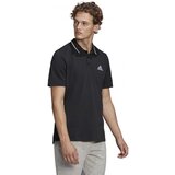 Adidas Majice s kratkimi rokavi Essentials Piqué Small Logo Črna | Shoptok.si