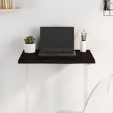 Stolna ploča tamnosiva 60x40x2 cm obrađena masivna hrastovina | shoptok.hr