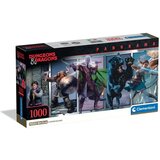 Clementoni Dungeons &amp, Dragons 1000-dijelna panoramska slagalica s posterom - | shoptok.hr