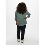 Only Carmakoma Majica 'Martha' zelena / črna | Shoptok.si