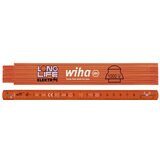 Wiha VDE izolovani sklopivi metar long life®, 2 m metrički, 10 segmenata, narandžasta ( W 42068 ) | ePonuda.com