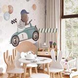  Foto tapeta - Teddy Bear in a Racing Car 350x256 Premium | shoptok.hr