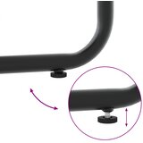  Vrtni set za objed 9 pcs Crna i antracit 200 x 80 x 73 cm | Shoptok.si