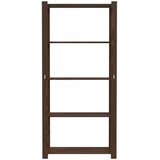  Stalak za pohranu 5 razina smeđi 80x38x170 cm masivna borovina | shoptok.hr