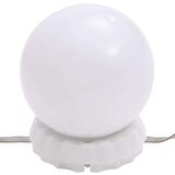 vidaXL Stensko ogledalo z LED lučkami kvadratno steklo | Shoptok.si