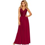 Numoco Long dress with lace neckline Cijene