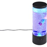QAZQA Mehurčna cev črna 30 cm vklj. LED RGB - Sealife Cene